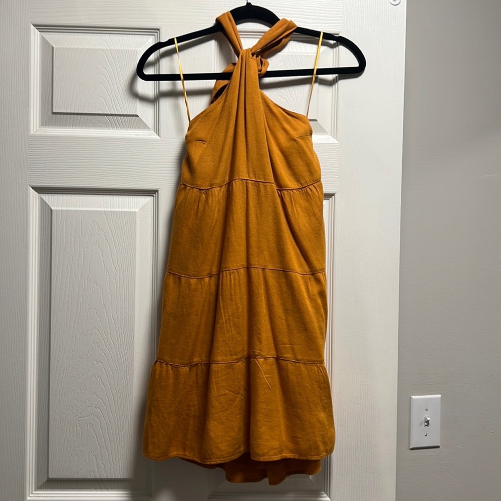 Abercrombie & Fitch halter neck mini dress